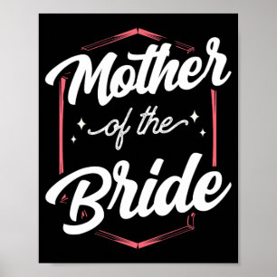 Póster Madre de la Novia Fiesta de Despedida de Soltera C
