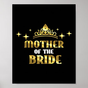 Póster Madre De La Novia Guay Boda Bridal Hen Fiesta