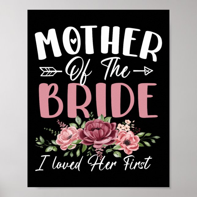 Póster Madre de la Novia La Amé Primero Novia y Esposo (Frente)