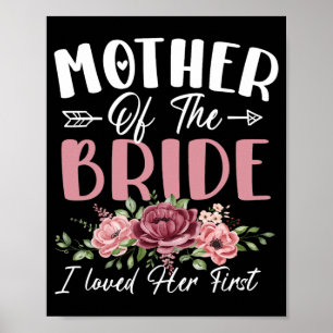 Póster Madre De La Novia La Amé Primero Novia Y Gr