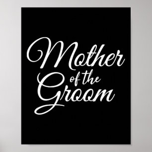 Póster Madre de la novia mujeres 