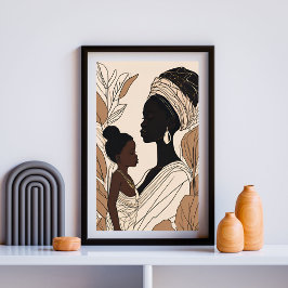 Póster Madre de Luz