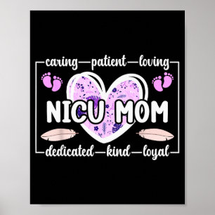 Póster Madre de Nicu de Guerrero Nicu Corazón Micro Preem