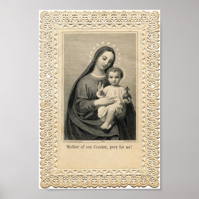 Póster Madre de nuestro creador (Frente)