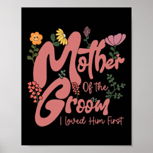 Póster Madre Del Novio Lo Amé Primero Día De Las Madres