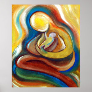 Póster Madre e hijo