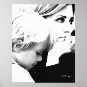Póster madre e hijo