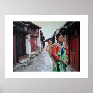 Póster Madre e hijo