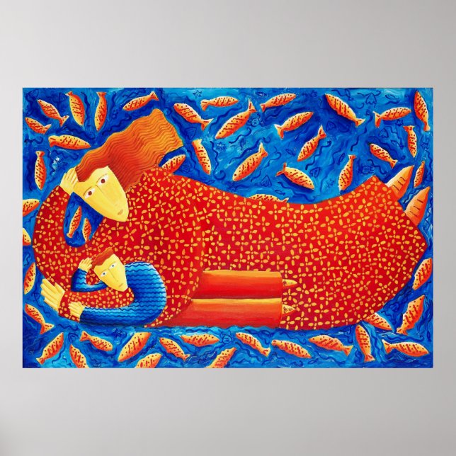 Póster Madre e hijo (Frente)