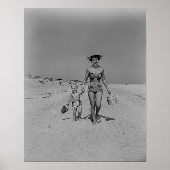 Póster Madre e hijo (Frente)