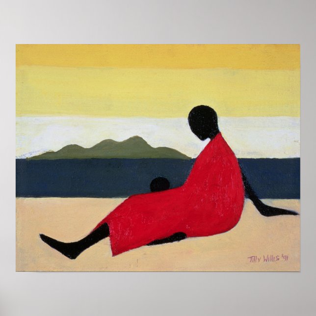 Póster Madre e hijo 1991 (Frente)