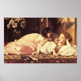 Póster Madre e hijo (mujer y su hija)