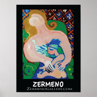 Póster "Madre e hijo" por Zermeno
