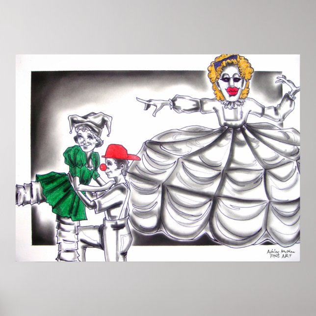 Póster Madre Gurgón del Ballet Nutcracker (Frente)