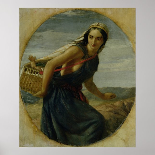 Póster Madre israelí, 1857/1860 (Frente)