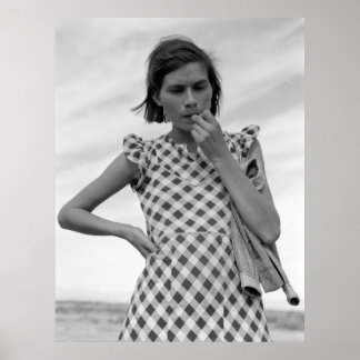 Póster Madre joven en California en 1937