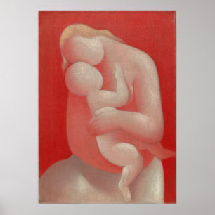 Póster Madre (Madonna rosa) - Mikuláš Galanda