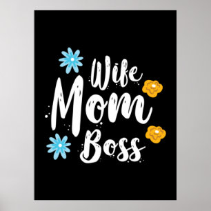 Póster Madre madre de mamá de regalo