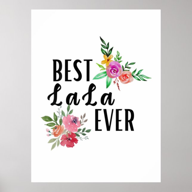 Póster Madre Mejor cumpleaños de Lala (Frente)