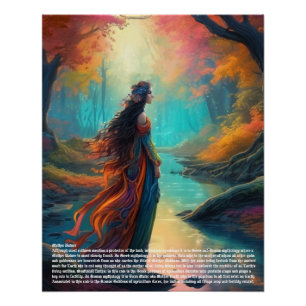 Póster Madre Naturaleza