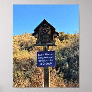 Póster Madre Naturaleza, humor grupal