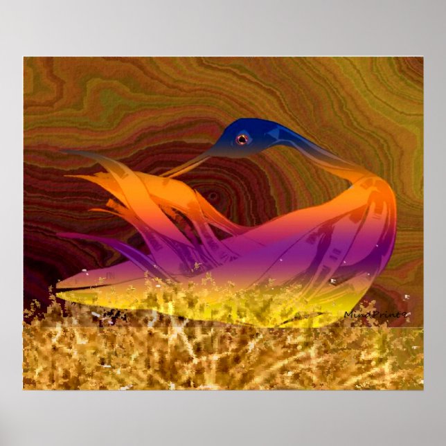 Póster Madre Pájaro (Frente)