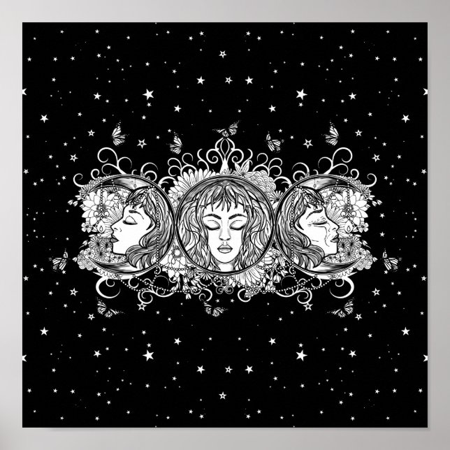 Póster Madre soltera - Triple luna (Frente)