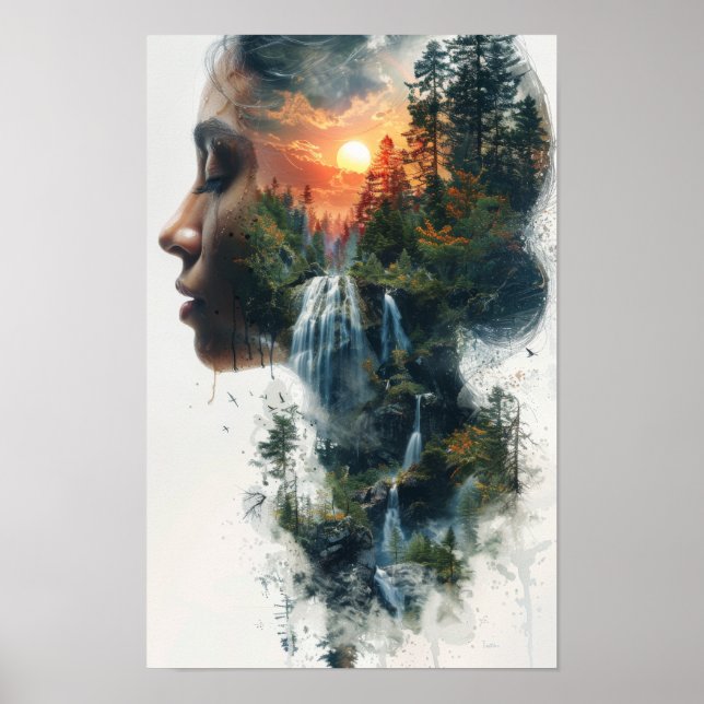 Póster Madre Tierra: La mujer como naturaleza - Poster de (Frente)