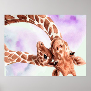 Póster Madre Y Bebé, Regalo Para La Hija