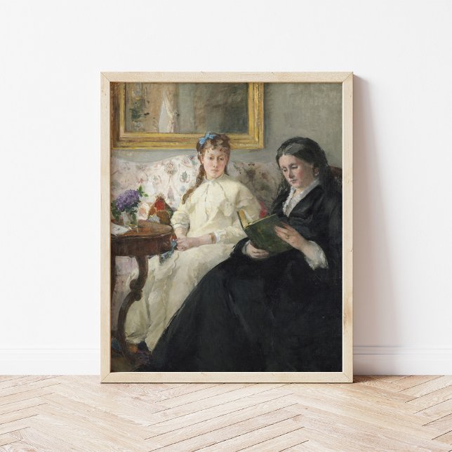 Póster Madre y hermana del artista | Berthe Morisot (Subido por el creador)