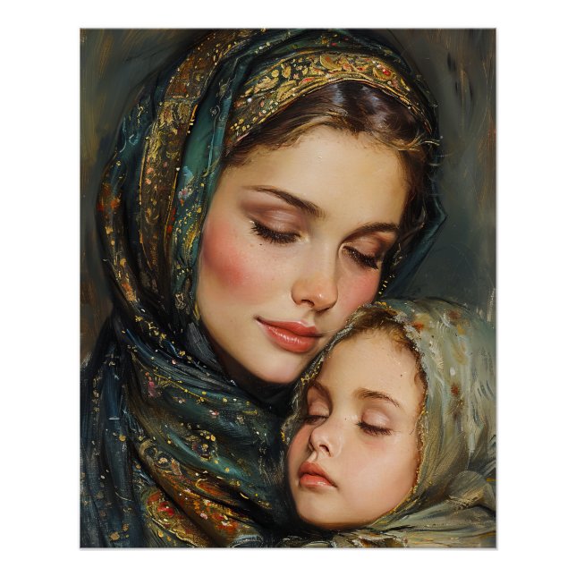Póster Madre y Niño (Anverso)