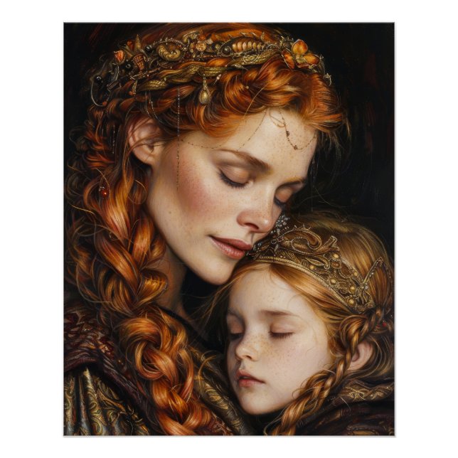 Póster Madre y Niño (Anverso)