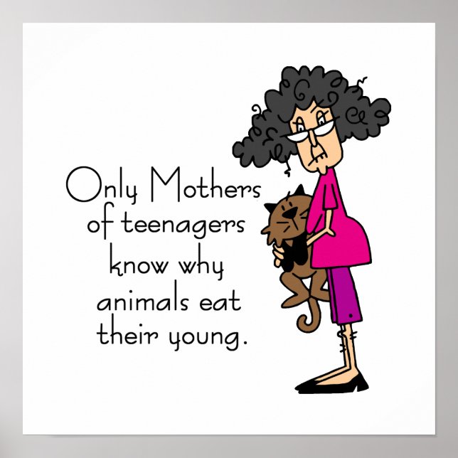 Póster Madres de adolescentes (Frente)