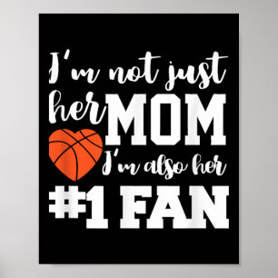 Póster Madres de baloncesto número uno