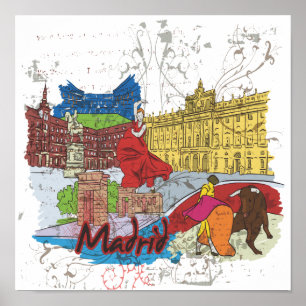 Póster Madrid