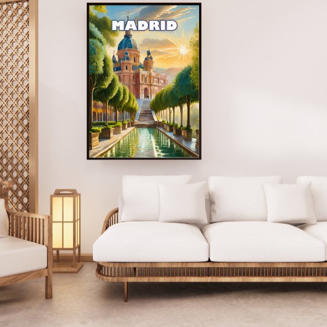 Póster Madrid, cité envoûtante, où l'on aime s'égarer (Subido por el creador)