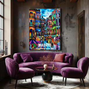 Póster Madrid: De Madrid al Cielo