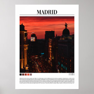 Póster Madrid - España