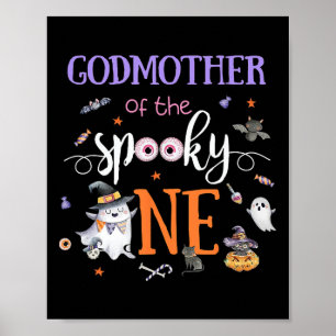 Póster Madrina Del Famoso Fantasma De Halloween 1Y