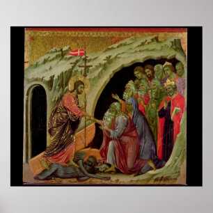 Póster Maesta: Descent into Limbo, 1308-11