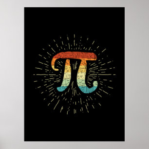 Póster Maestra Cute Pi