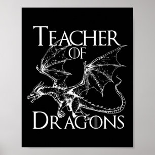 Póster Maestra De Dragones Libro De Citas Divertidas Aman