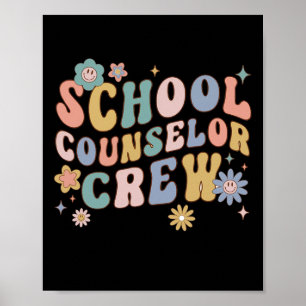 Póster Maestra De La Tripulación De La Escuela Groovy Ret