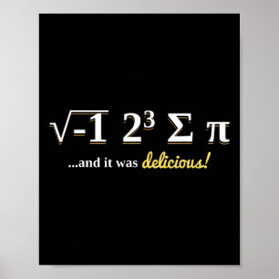 Póster Maestra De Matemáticas De Camisas En El Día Nacion