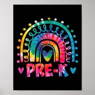 Póster Maestra De Precios De Ojo Arcoiris Vuelve A La Esc