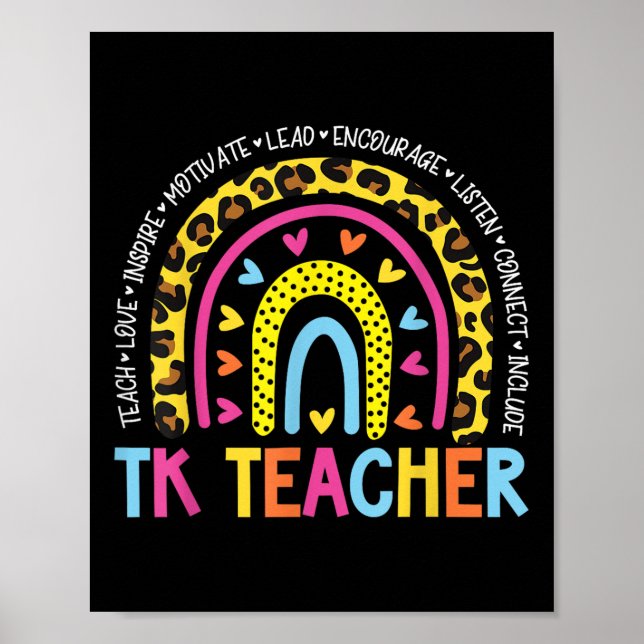 Póster Maestra De Tk De Vuelta A La Escuela (Frente)