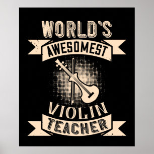 Póster Maestra de violín más famosa del mundo