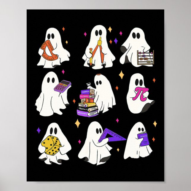 Póster Maestra Halloween (Frente)