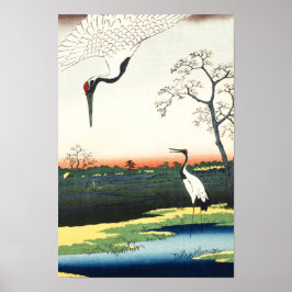 Póster Maestría de la época de Hiroshige