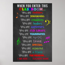 Póster Maestría De Música: Cuando Se Introduce Esta Regla